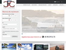 Tablet Screenshot of locationvoituresxm.com
